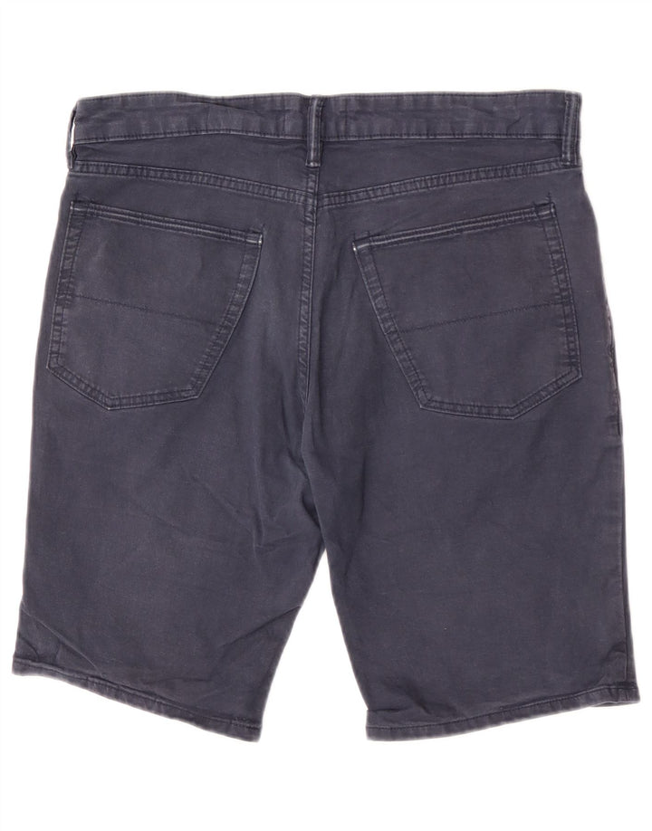 Marks & Spencer Short décontracté pour homme W34 en coton bleu marine Taille L