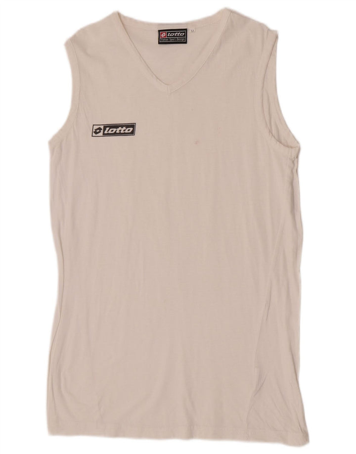 Lotto Débardeur Homme Blanc Moyen