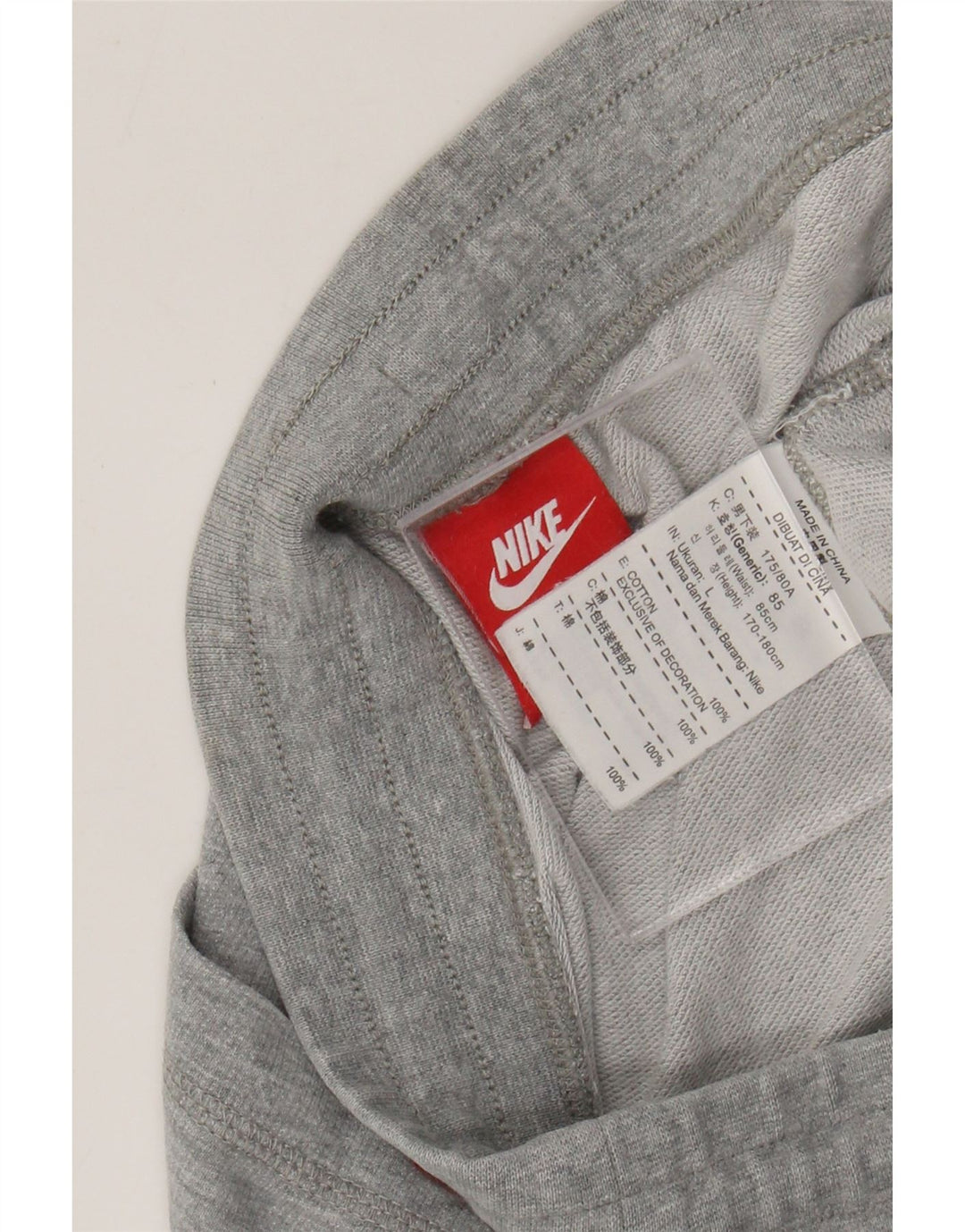 Nike Pantalon de survêtement pour garçon 13-14 ans Large Gris Coton