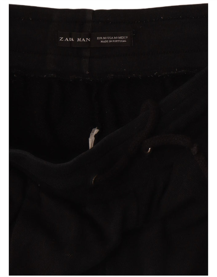Zara Bermuda Sport Short Homme Noir Moyen