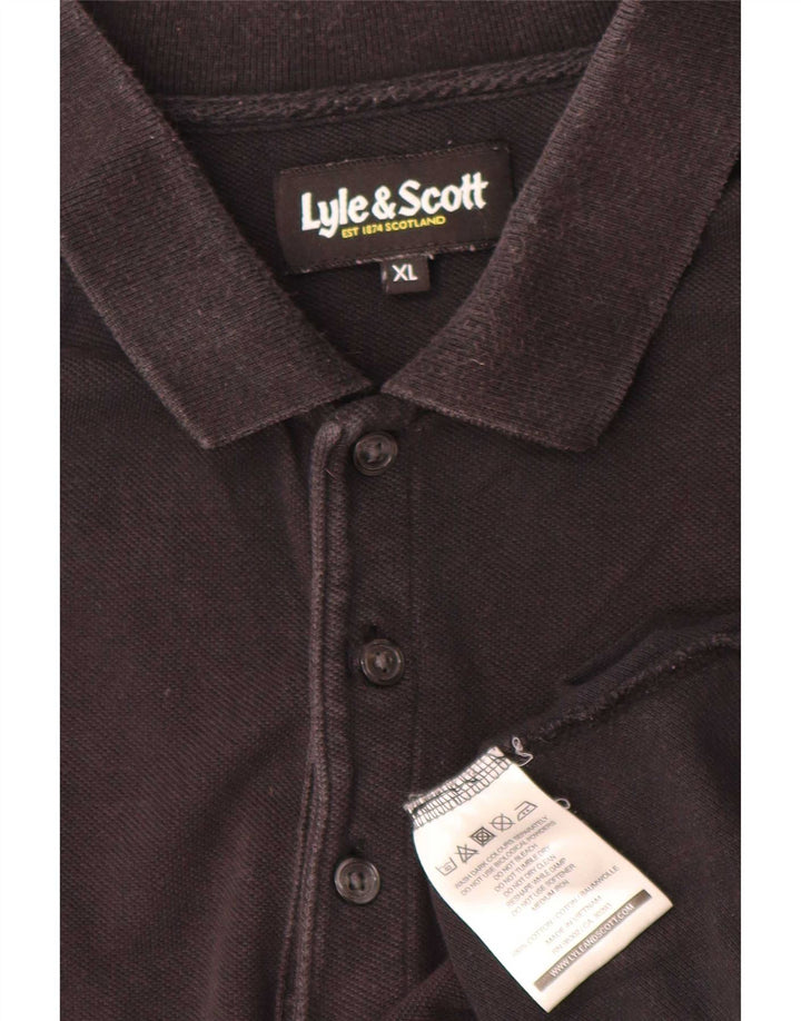 Lyle & Scott Polo Homme XL Noir Coton