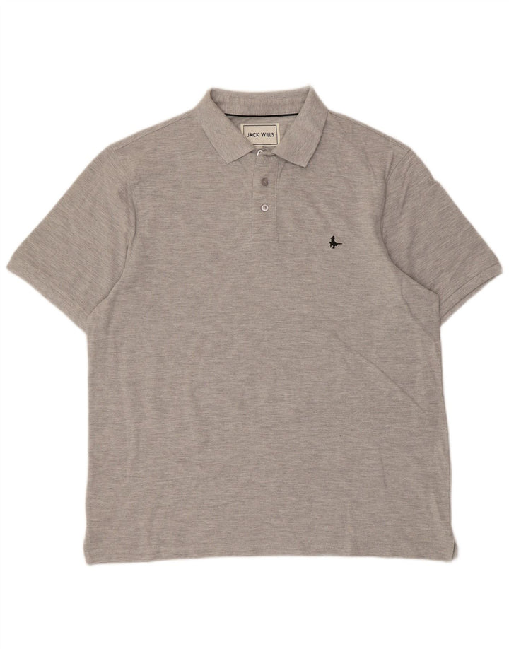 Jack Wills Polo Homme XL Gris Coton