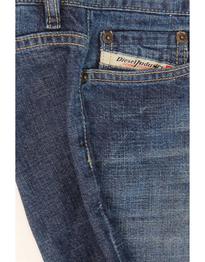 Jean Bootcut Femme Diesel W28 L32 Bleu Coton