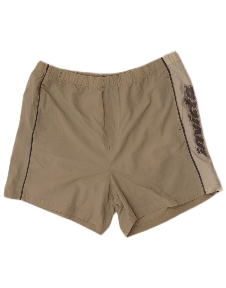 Invicta Short de Bain Graphique Homme Large Beige Colorblock Polyamide