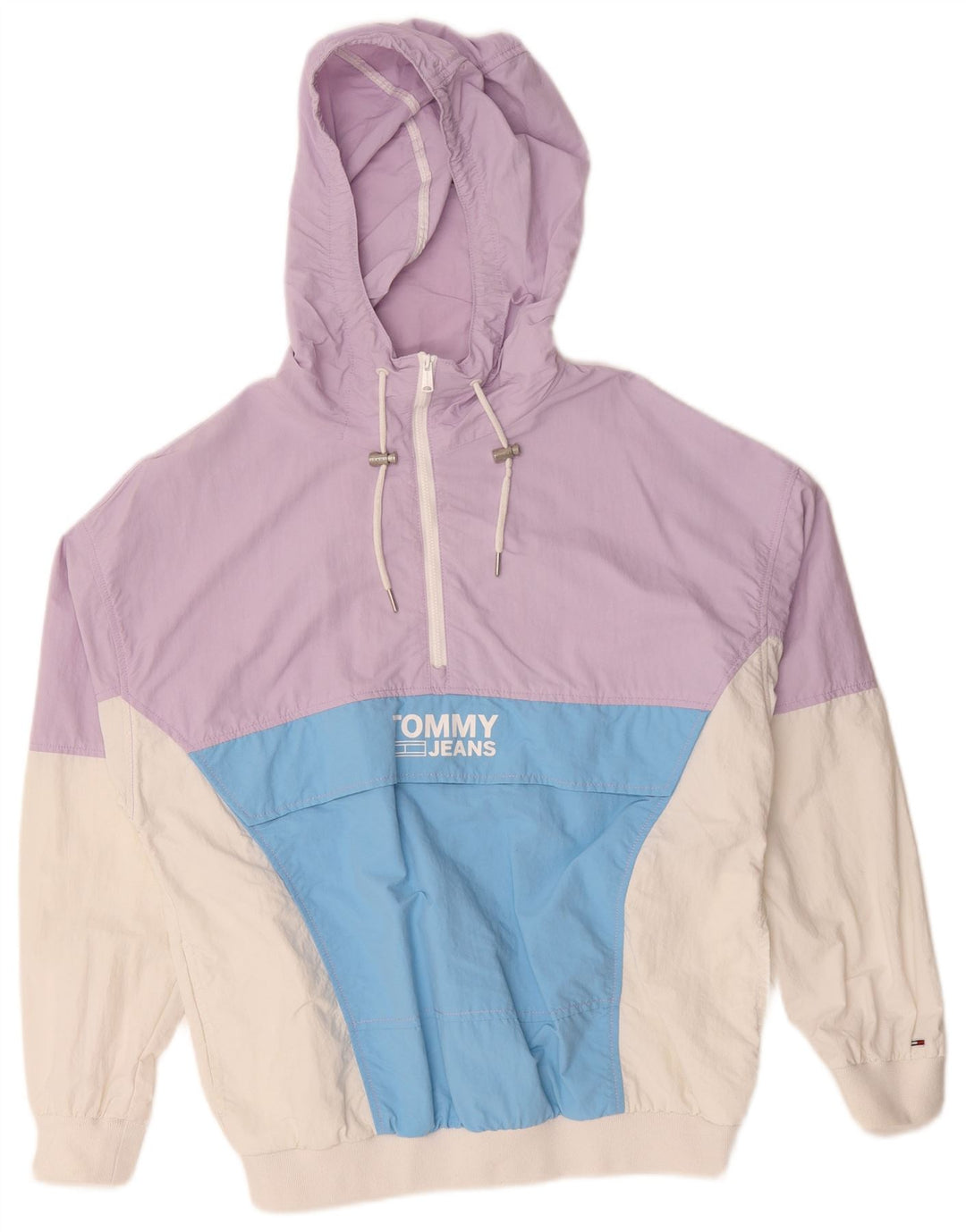 Tommy Hilfiger Veste Anorak graphique pour homme UK 10 Small Multicolore