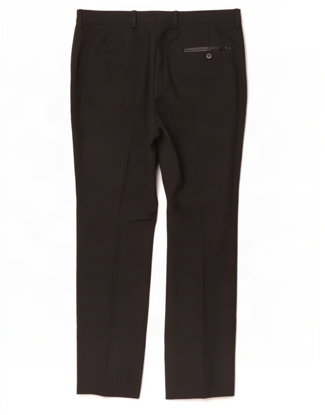 Marks & Spencer Pantalon de costume coupe slim pour homme W34 L31 Noir Polyester