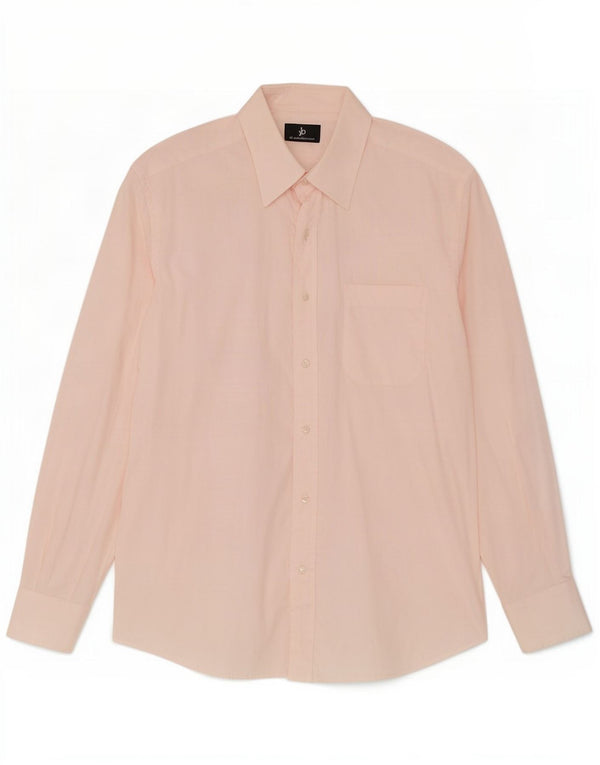 Roccobarocco Chemise Homme Taille 42 16 1/2 Large Rose