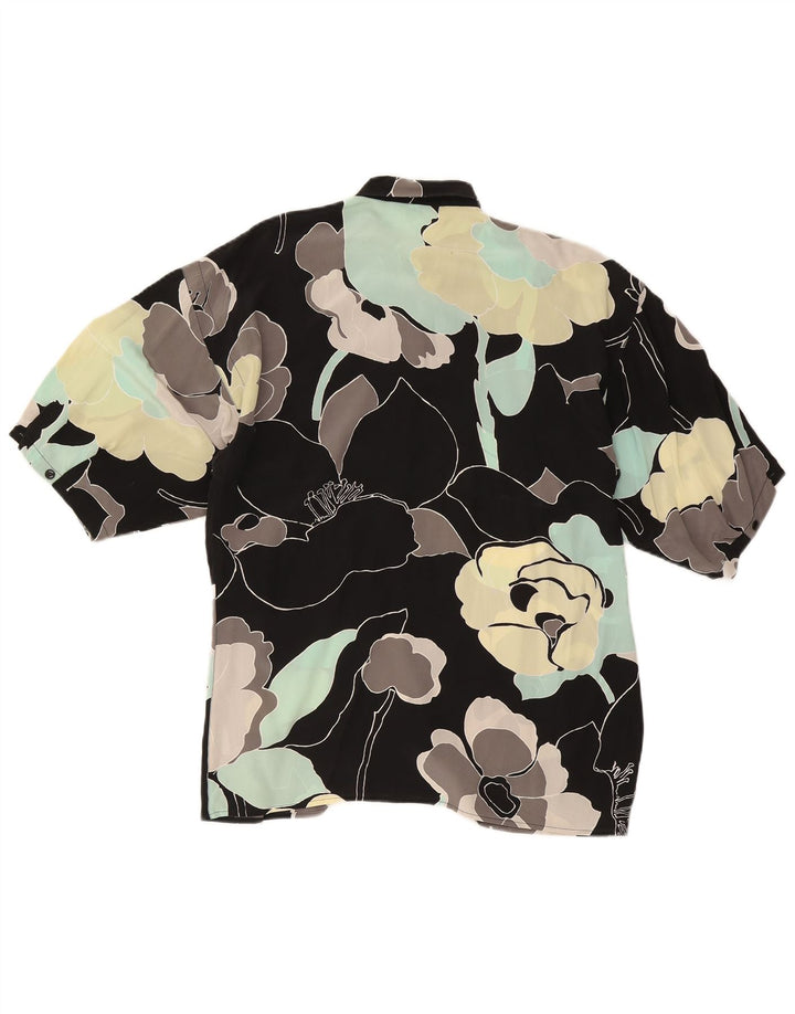 Gianni Versace Chemise Femme IT 44 Medium Noir Floral