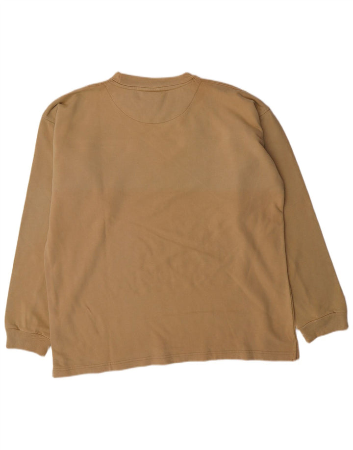 IGUANA Sweat-Shirt Graphique Homme XL Coton Beige