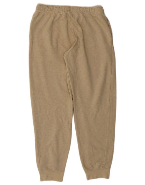 Nike Pantalon de survêtement pour femme en coton beige moyen UK 14