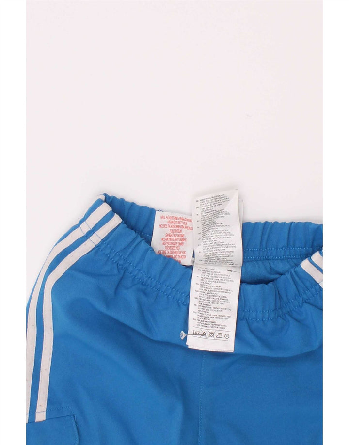 Adidas Pantalon de survêtement cargo bébé garçon 6-9 mois Bleu Polyester