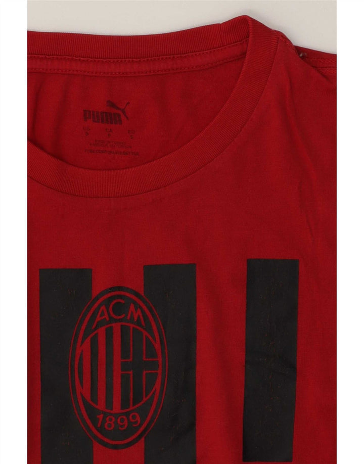 Puma T-Shirt AC Milan Graphic Homme Petit Rouge