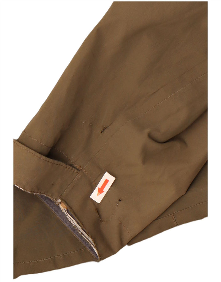 The North Face Veste de pluie à capuche pour homme UK 38 Medium Kaki Polyester
