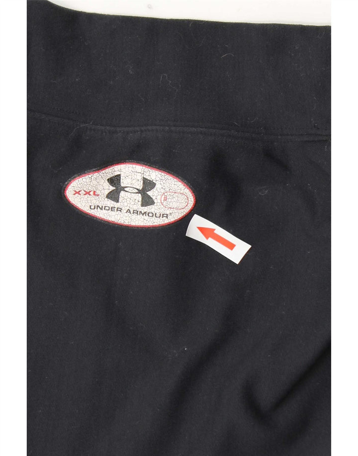 Under Armour Haut à manches longues pour homme en nylon bleu marine Large