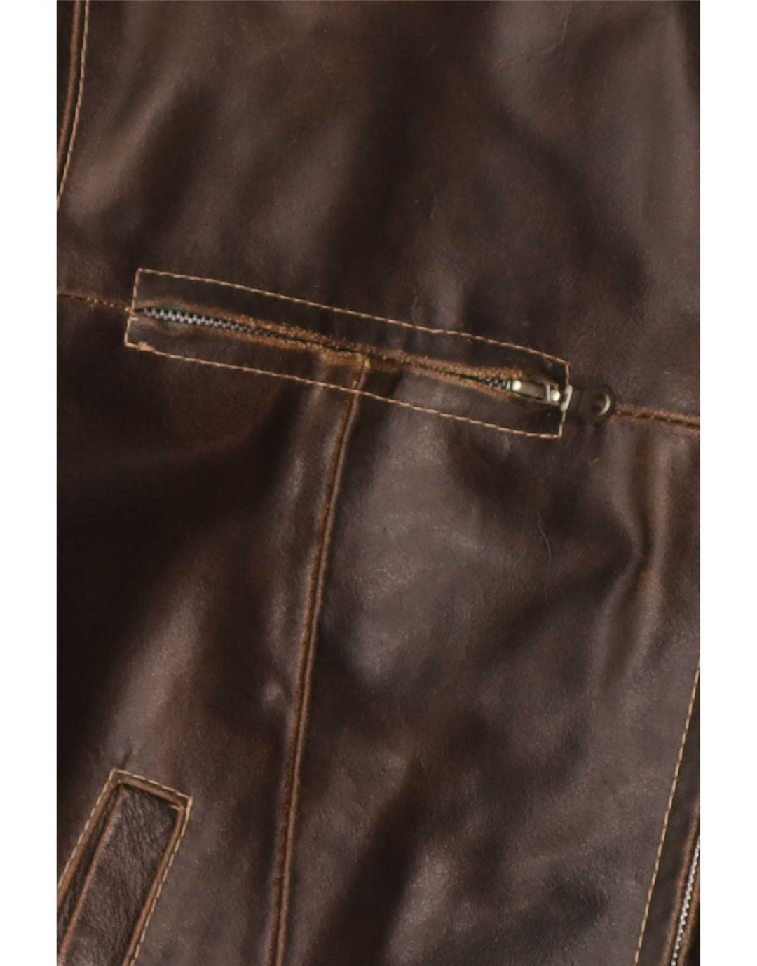 Conbipel Veste en Cuir Homme IT 50 Large Marron