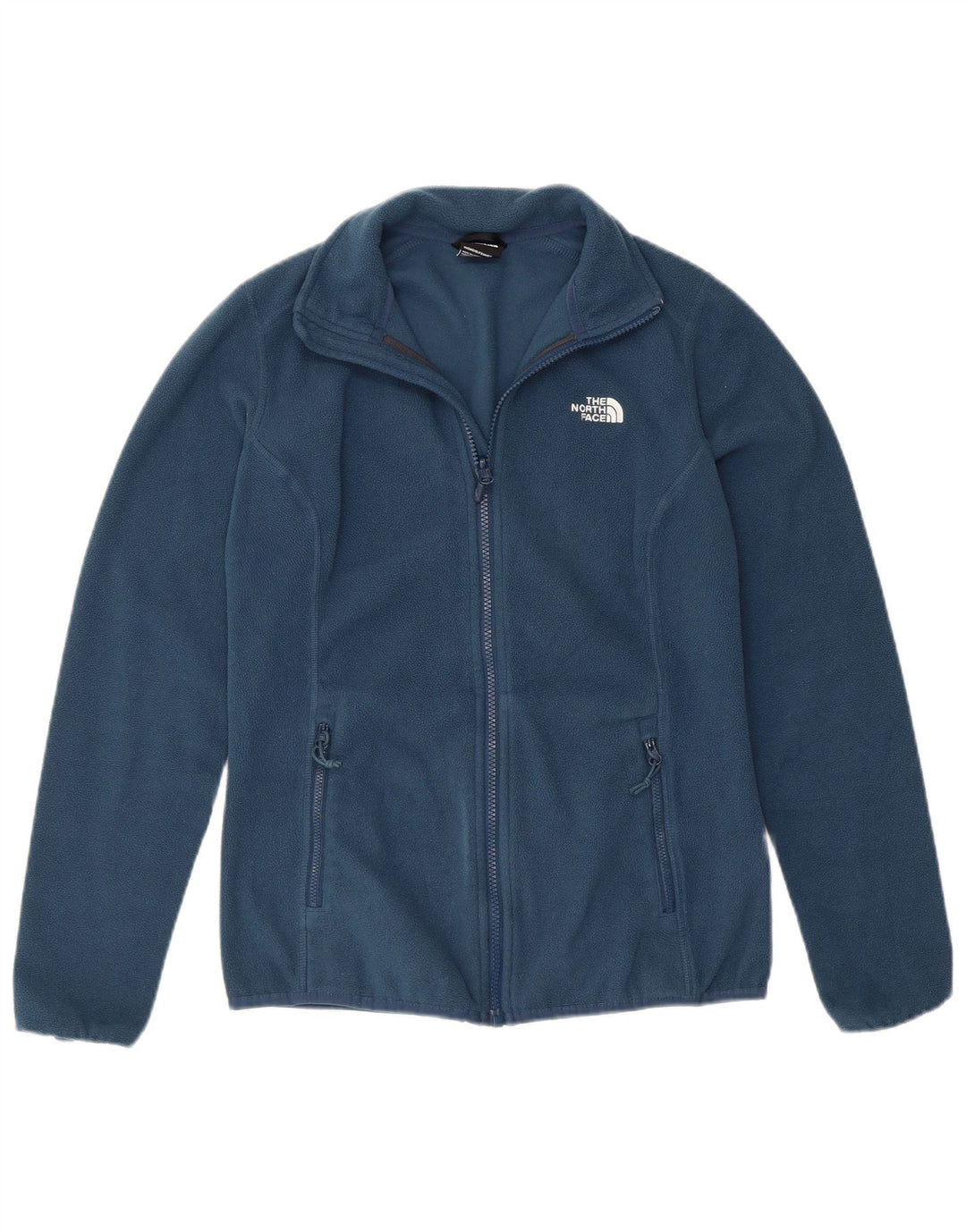 THE NORTH FACE Veste Polaire Femme UK 14 Bleu Moyen Polyester