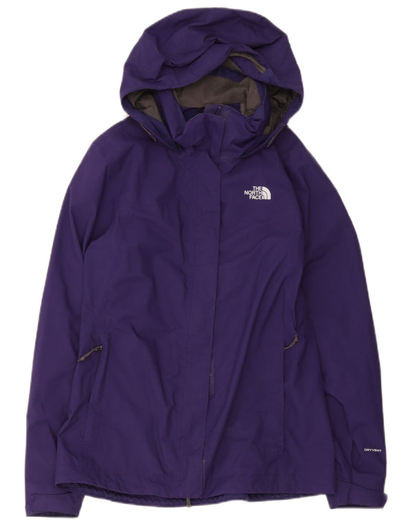 The North Face Veste de pluie à capuche Dryvent pour femme UK 14 Nylon violet moyen