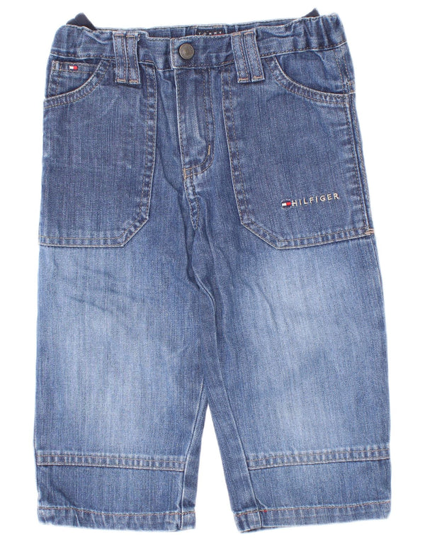 Tommy Hilfiger Jean droit bébé garçon 12-18 mois W20 L11 bleu coton