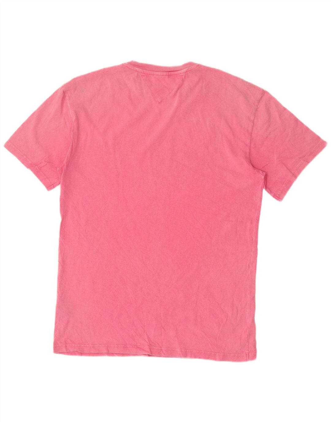 Tommy Hilfiger T-Shirt Graphique Homme Rose Moyen