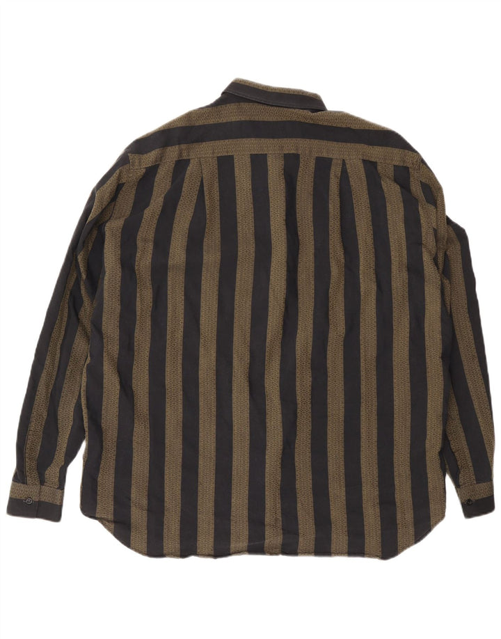 VINTAGE Chemise Homme XL Gris Rayé