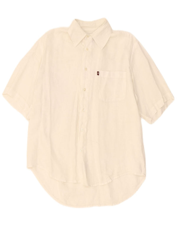 Chemise à manches courtes homme Marlboro Classics blanc moyen