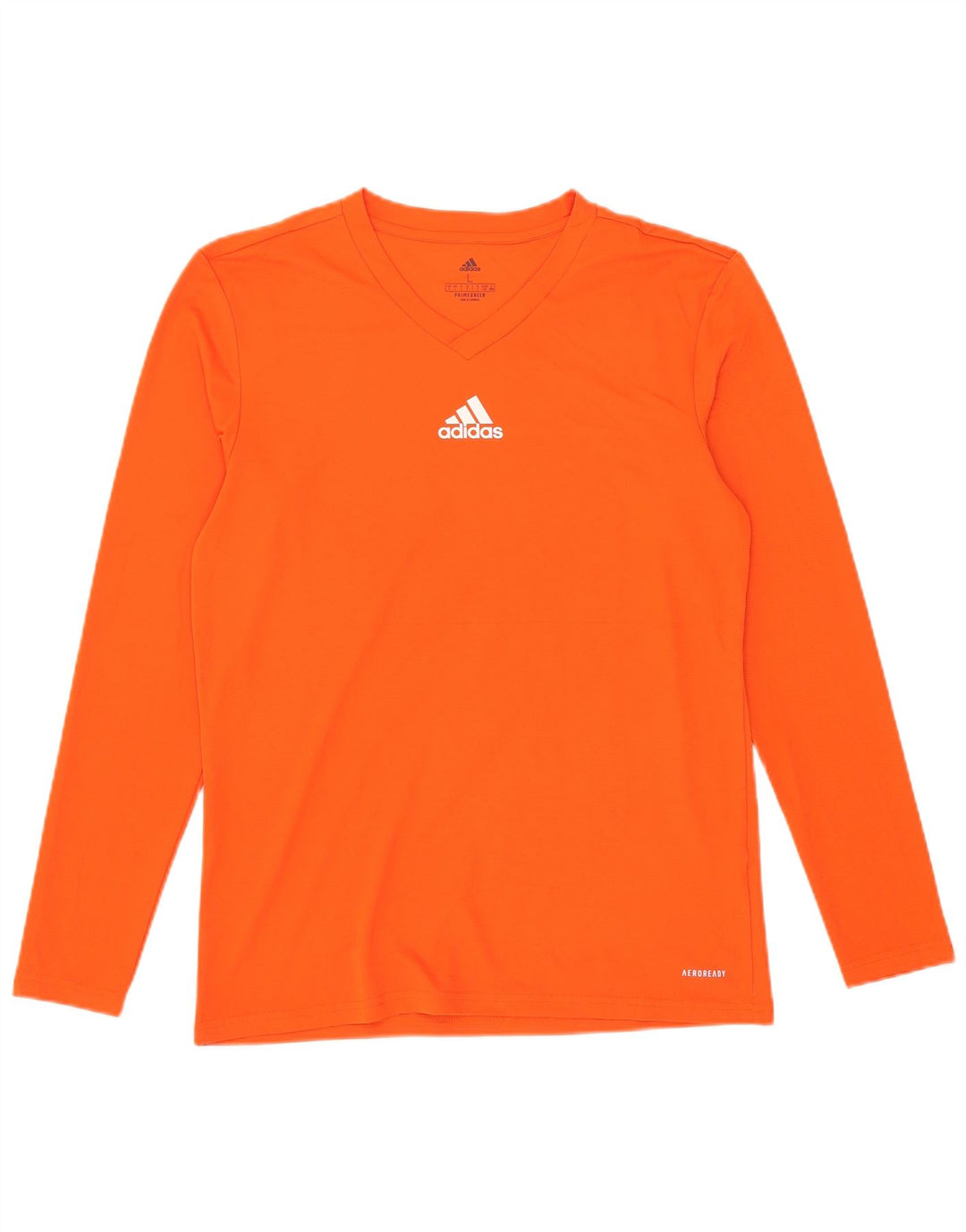 Adidas Hommes Aeroready Haut à manches longues Grand Orange
