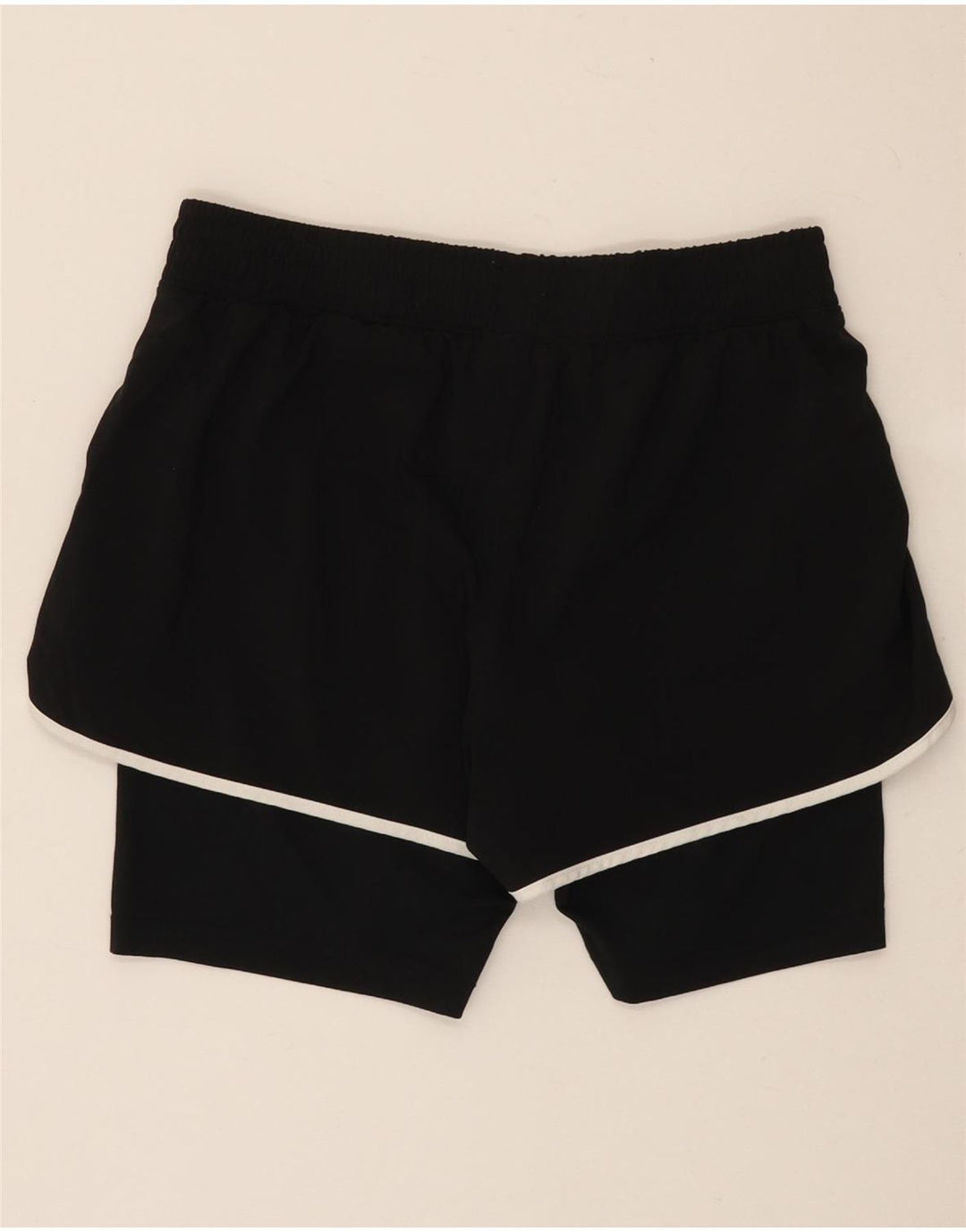 New Balance Short de sport pour femme UK 8 Small Noir Polyester
