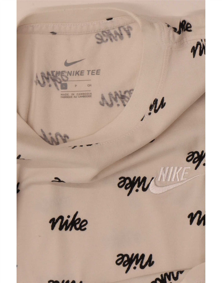 Nike T-shirt graphique pour homme Petit Blanc