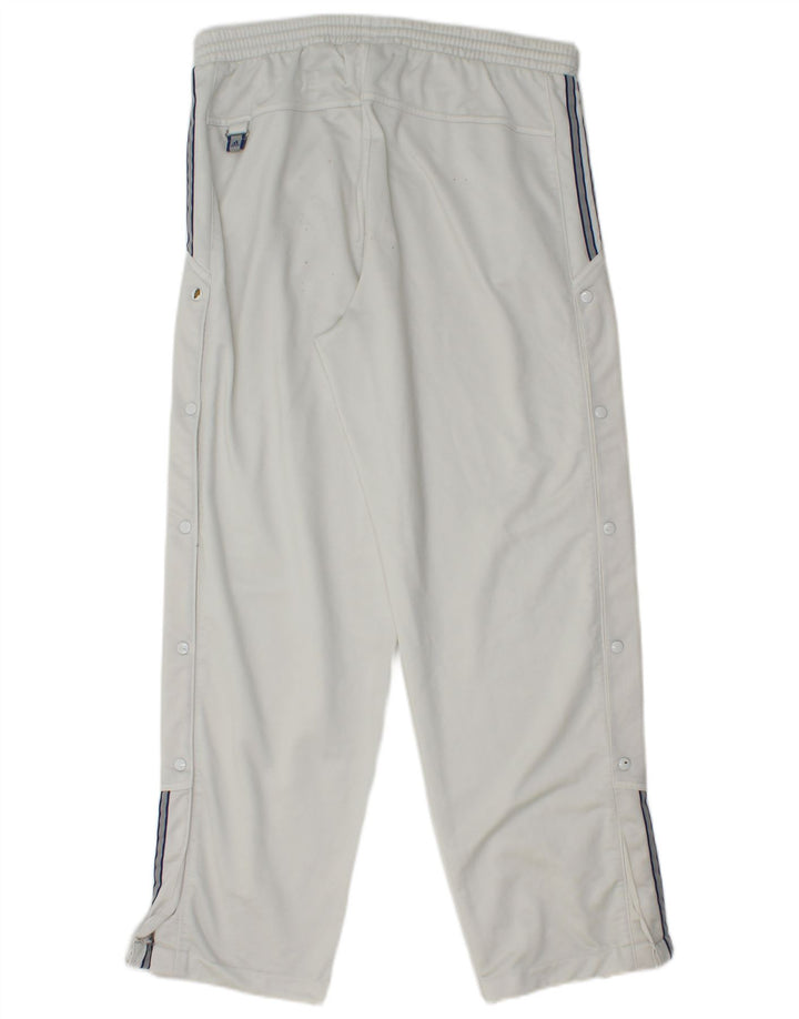 ADIDAS Pantalon de survêtement homme blanc moyen polyester