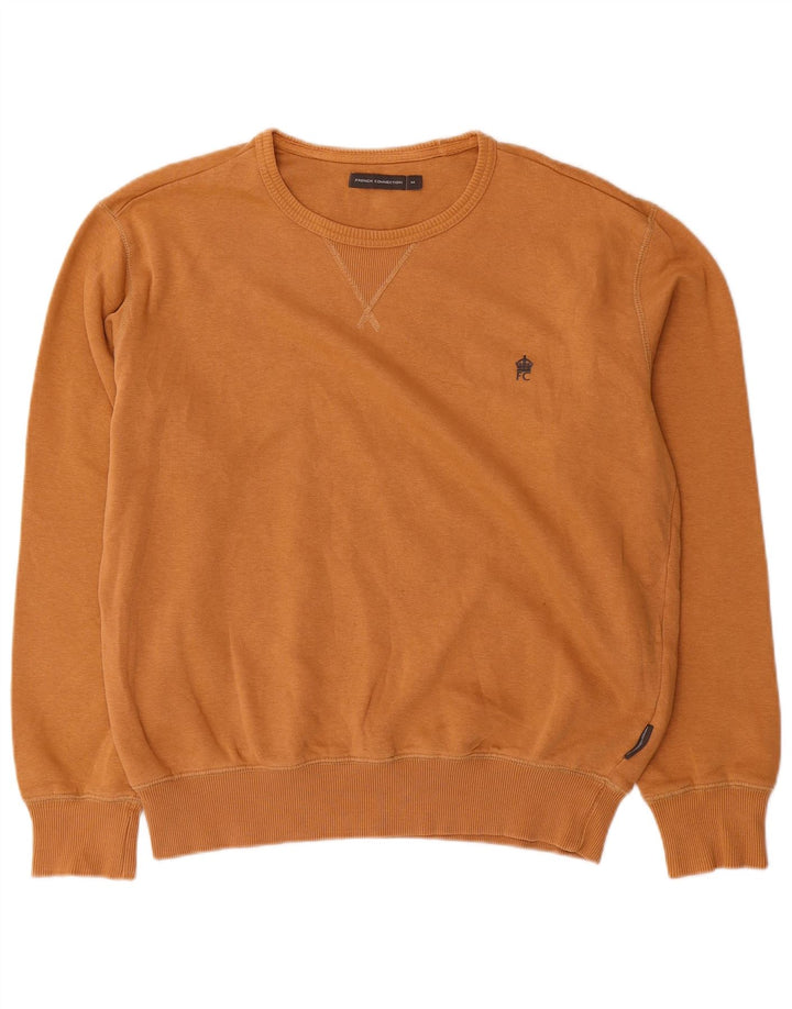 French Connection Sweat-Shirt Homme Marron Moyen Coton