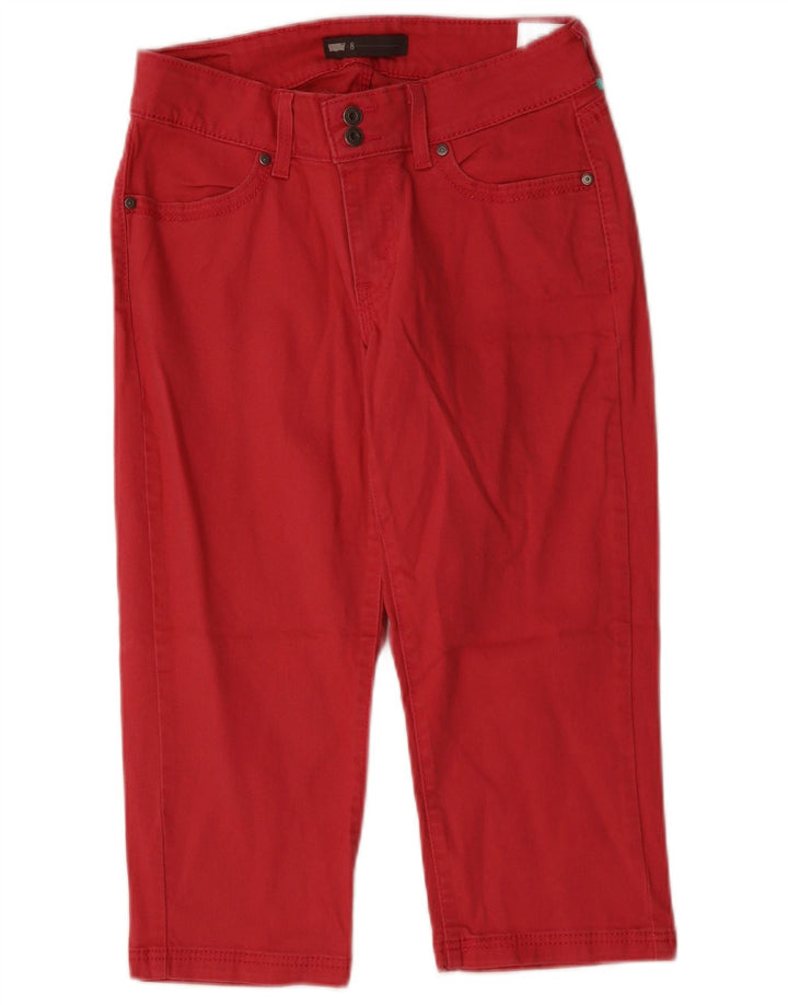 LEVI'S Jean Capri Femme US 8 Medium W28 L19 Coton Rose