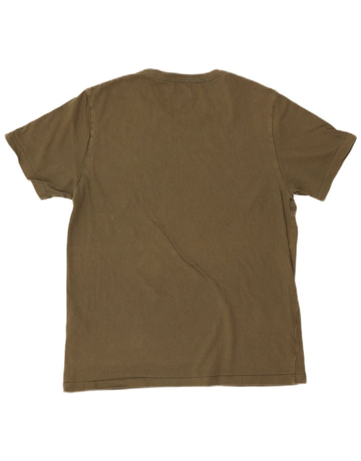 LEVI'S Tee-Shirt Coupe Standard Homme Kaki Moyen Coton