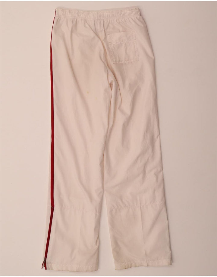 NIKE Mens Tracksuit Trousers XS  White Polyester