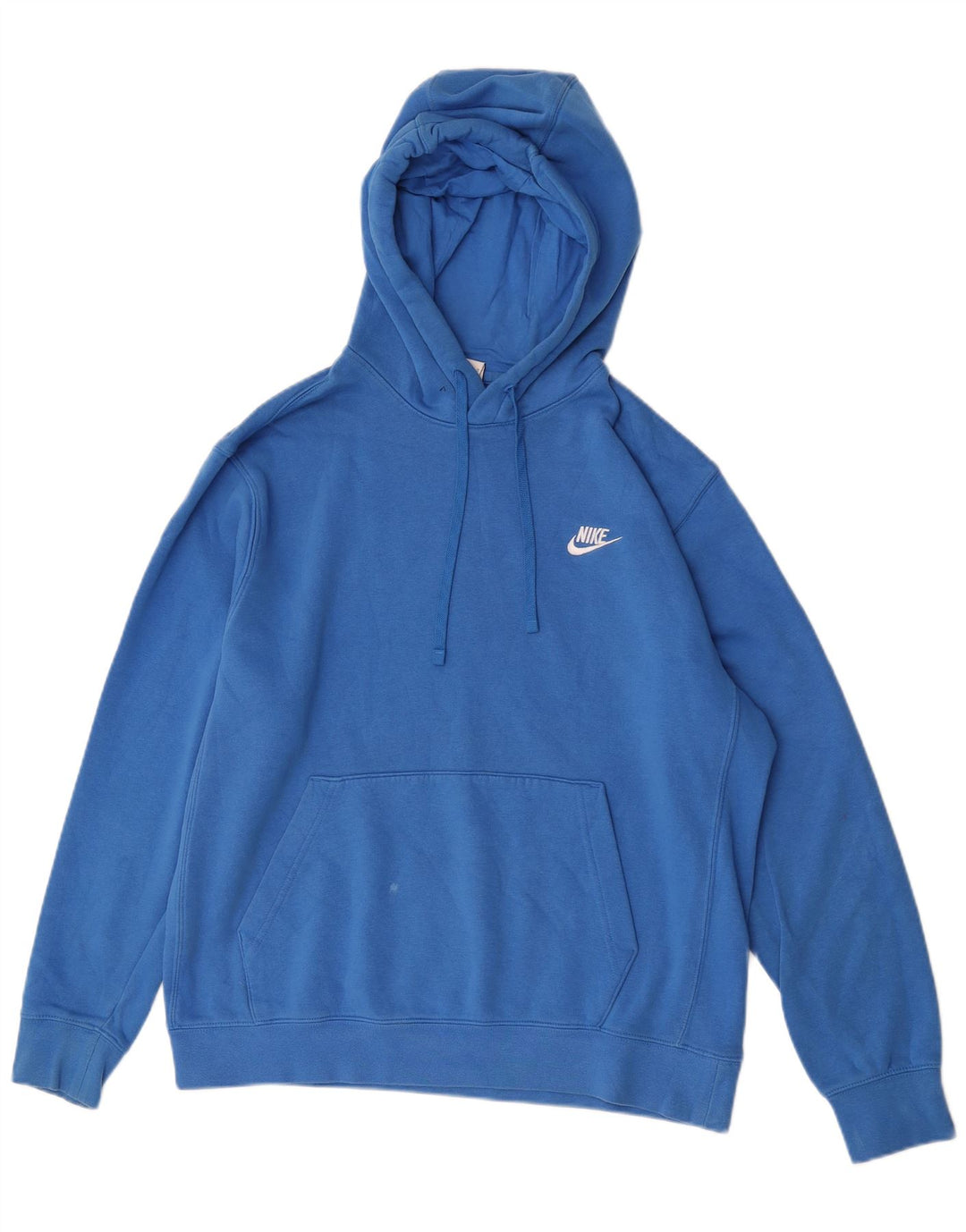 Nike Pull à capuche pour homme en coton bleu Taille L