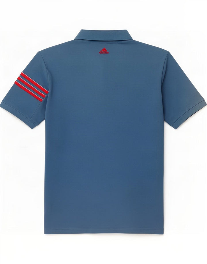 Adidas Polo Climacool Homme Bleu Moyen Polyester