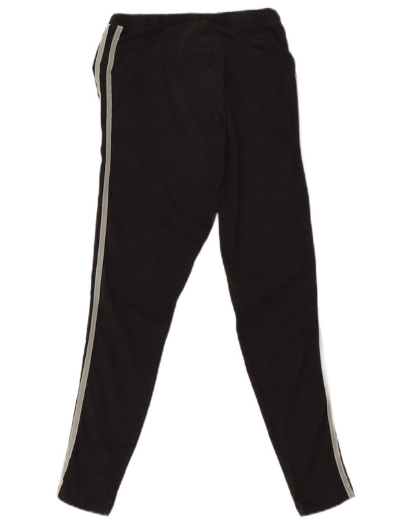 Adidas Pantalon de survêtement pour femme UK 10 Small Noir Coton Sports