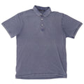 Gas Polo Homme Bleu Moyen Coton