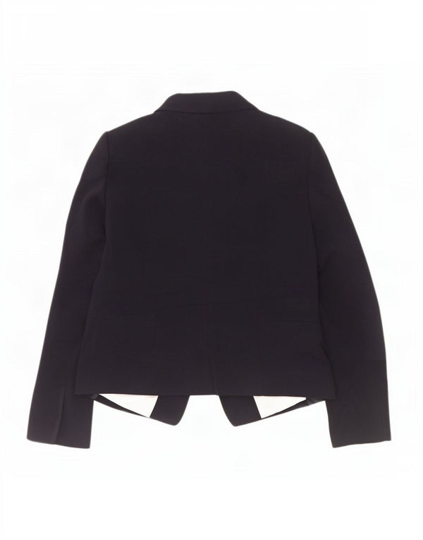 Marks & Spencer Veste blazer à 1 bouton pour femme UK 14 Large Bleu marine