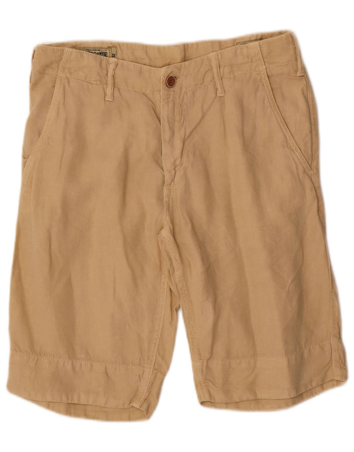 Marlboro Classics Short Chino Homme W32 Coton Beige Moyen