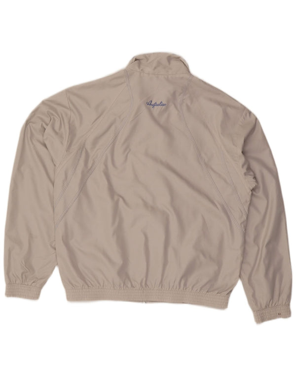 AUSTRALIAN L'ALPINA Veste de Survêtement Homme IT 52 Large Gris Polyester