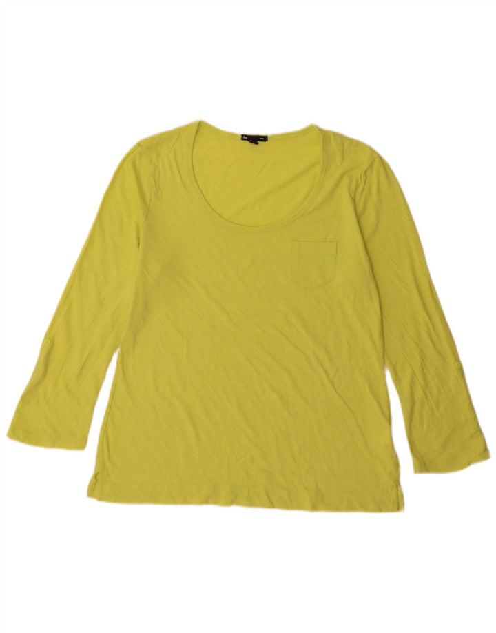 Gap Haut à manches longues pour femme UK 46 Large Vert Coton