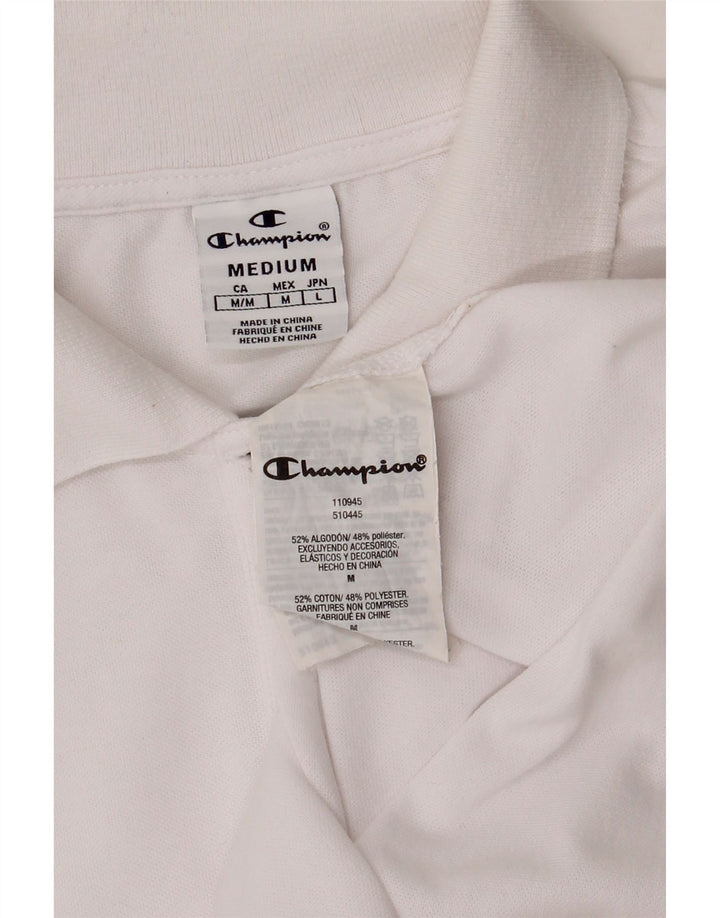 Champion Polo Femme UK 12 Coton Blanc Moyen