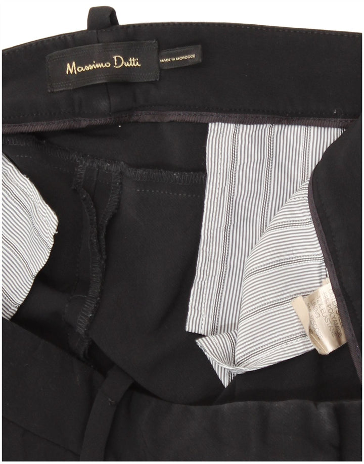 Massimo Dutti Pantalon Skinny Femme W30 L28 Noir Polyamide