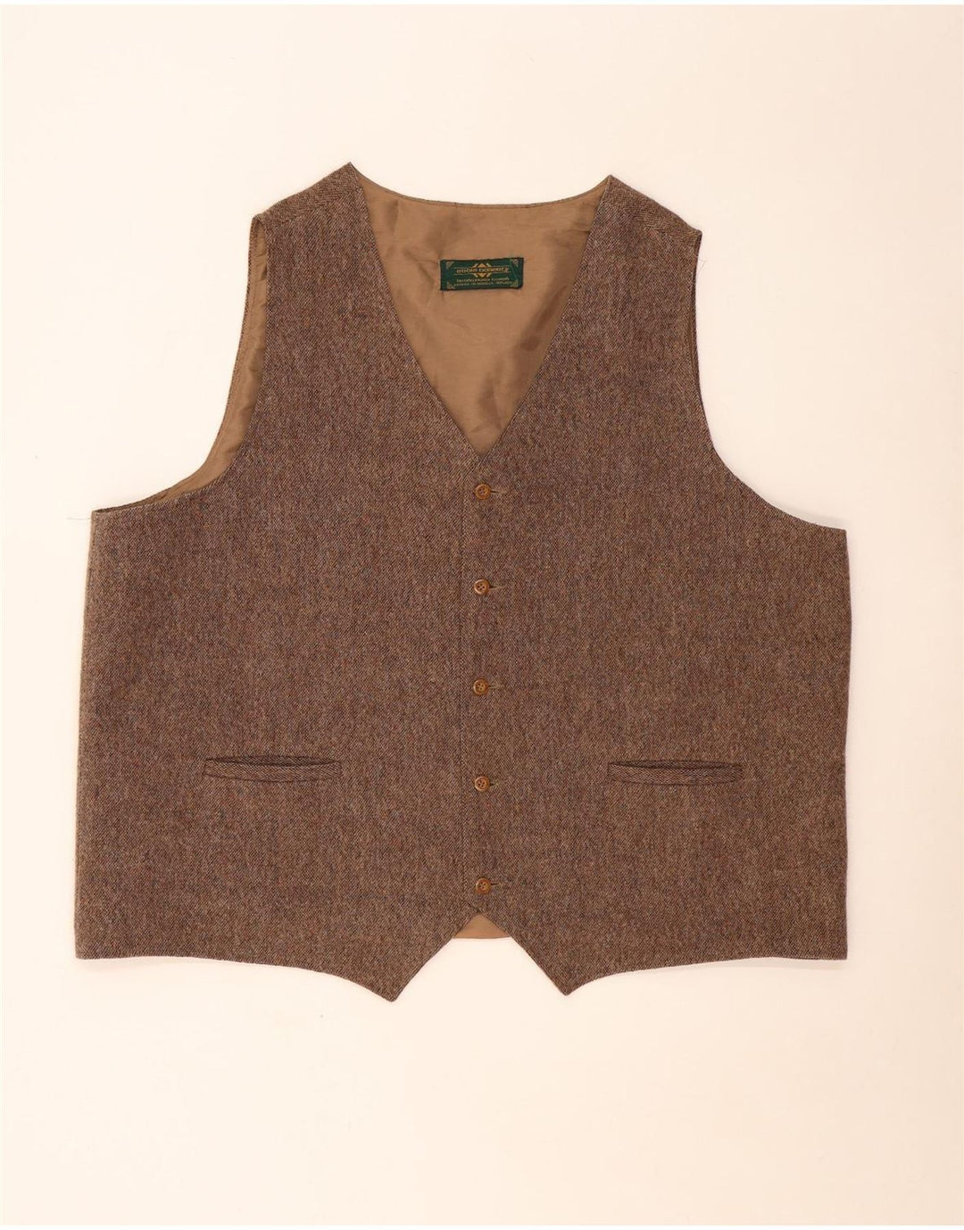 Eddie Doherty Gilet pour homme 2XL Marron