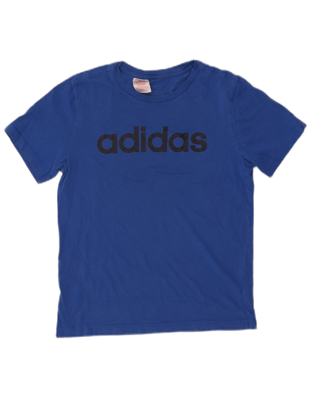 ADIDAS Haut T-Shirt Graphique Garçon 12-13 ans Grand Bleu Coton