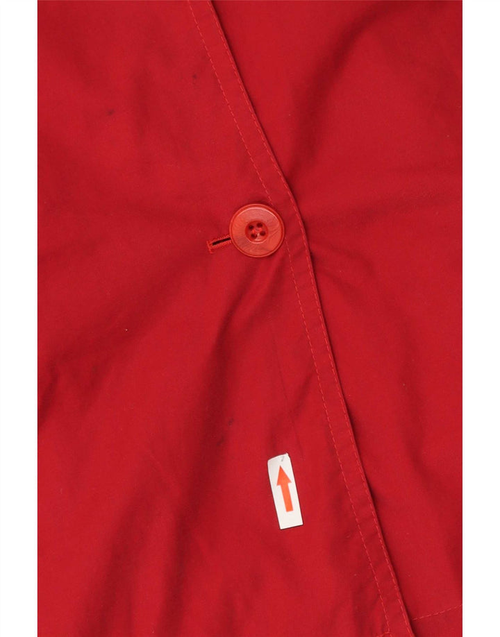 Marella Trench Femme UK 22 3XL Rouge