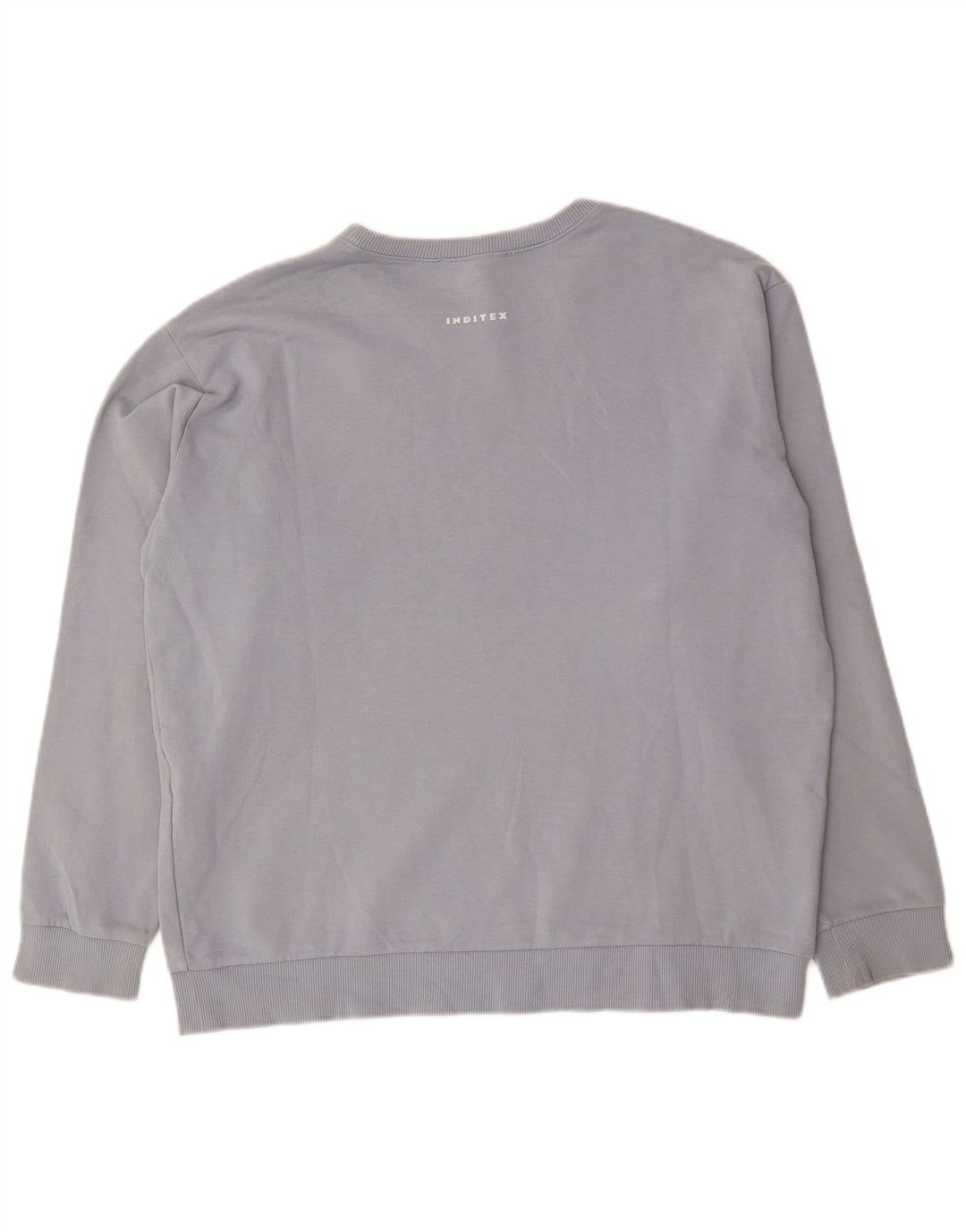 Zara Homme Sweatshirt Jumper XL Bleu Coton