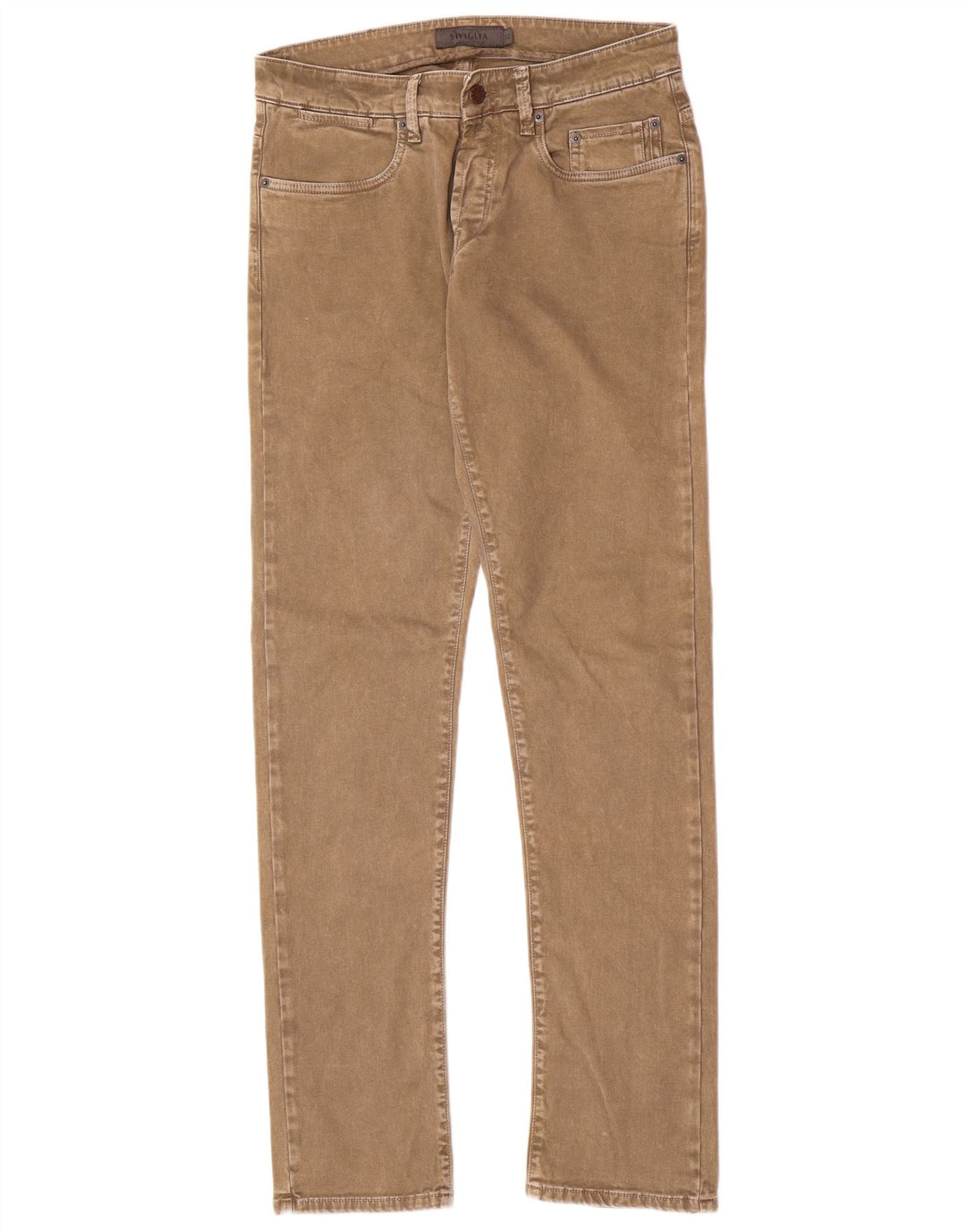 SIVIGLIA Jean Slim Femme W32 L33 Beige Coton