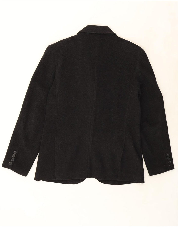 KENVELO Mens 3 Button Blazer Jacket UK 42 XL Grey Wool Vintage Kenvelo and Second-Hand Kenvelo from Messina Hembry 