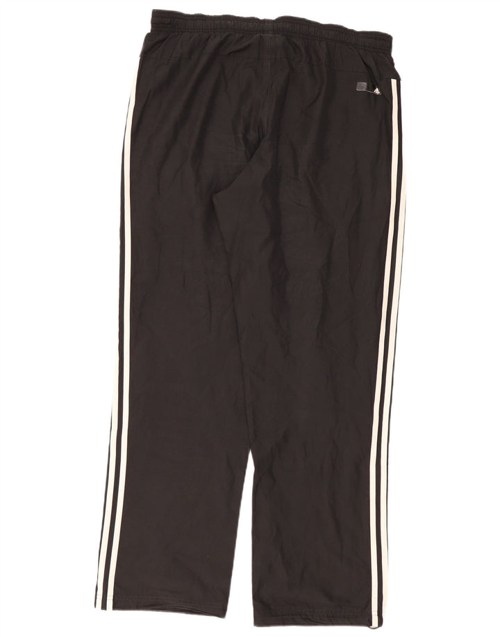 Adidas Pantalon de survêtement pour homme UK 40/42 Medium Noir Polyester